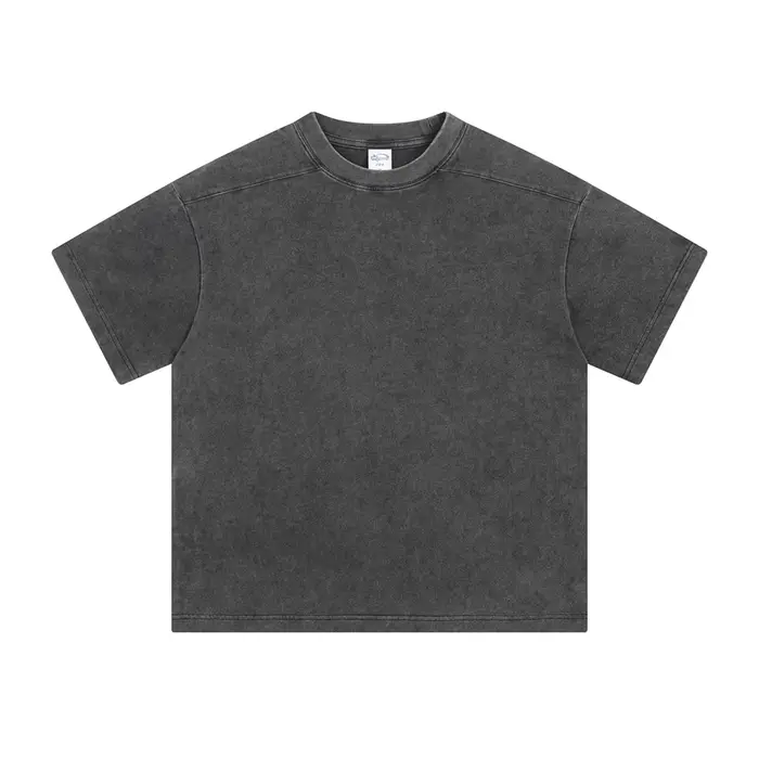 ZODF Vintage 2025 hommes Batik lavé 100% coton T-Shirts unisexe surdimensionné été en détresse 275gs