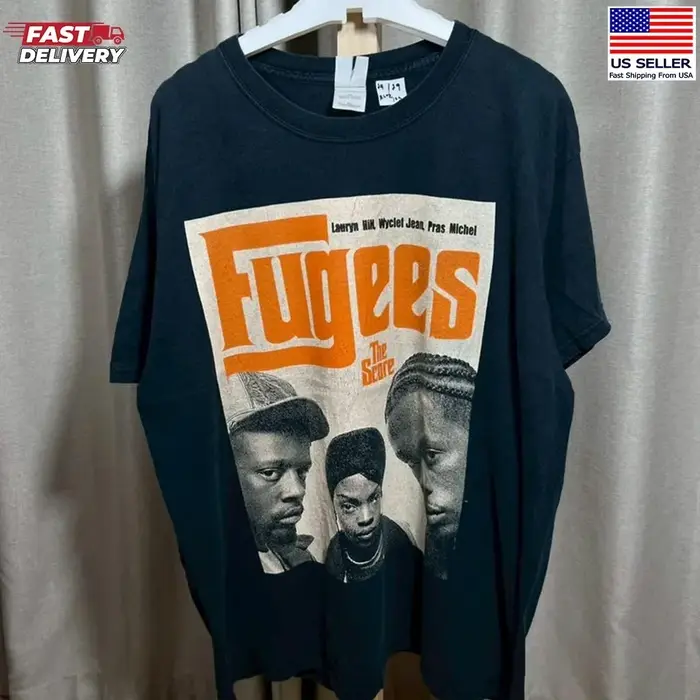 T-shirt Fugees, The Score 90s Golden Era Boom Bap Hip Hop Tee, cadeau pour les fans