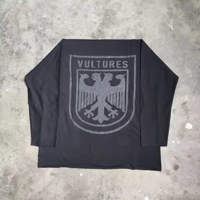 Yao mode KANYE WEST DONDA graphiques à manches longues 100% coton hommes vêtements Streetwear HipHop