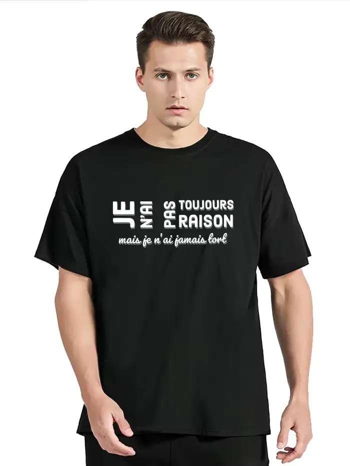 T-shirt homme et femme