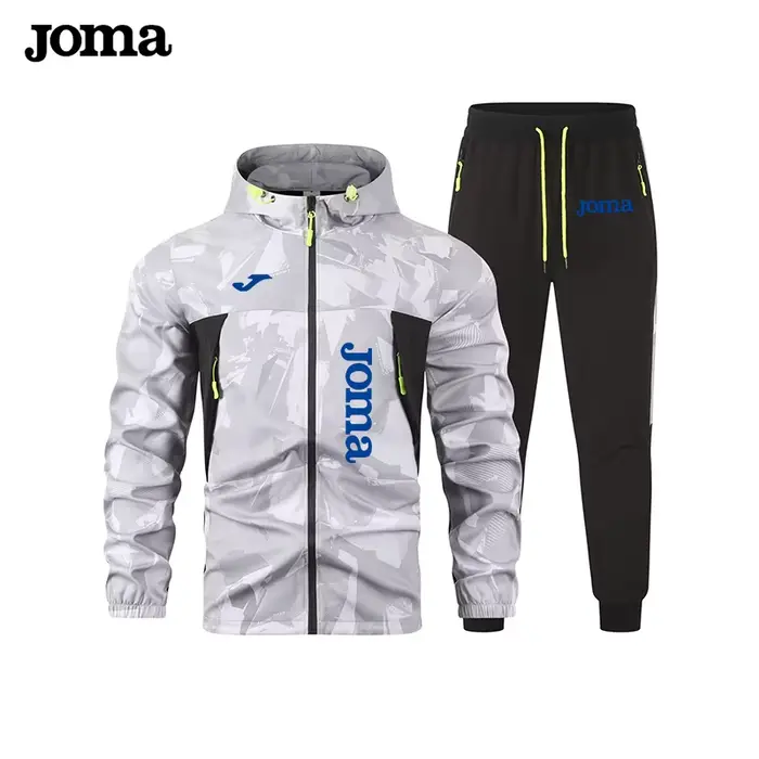 Joma populaire deux pièces vêtements de sport pour hommes costume de jogging