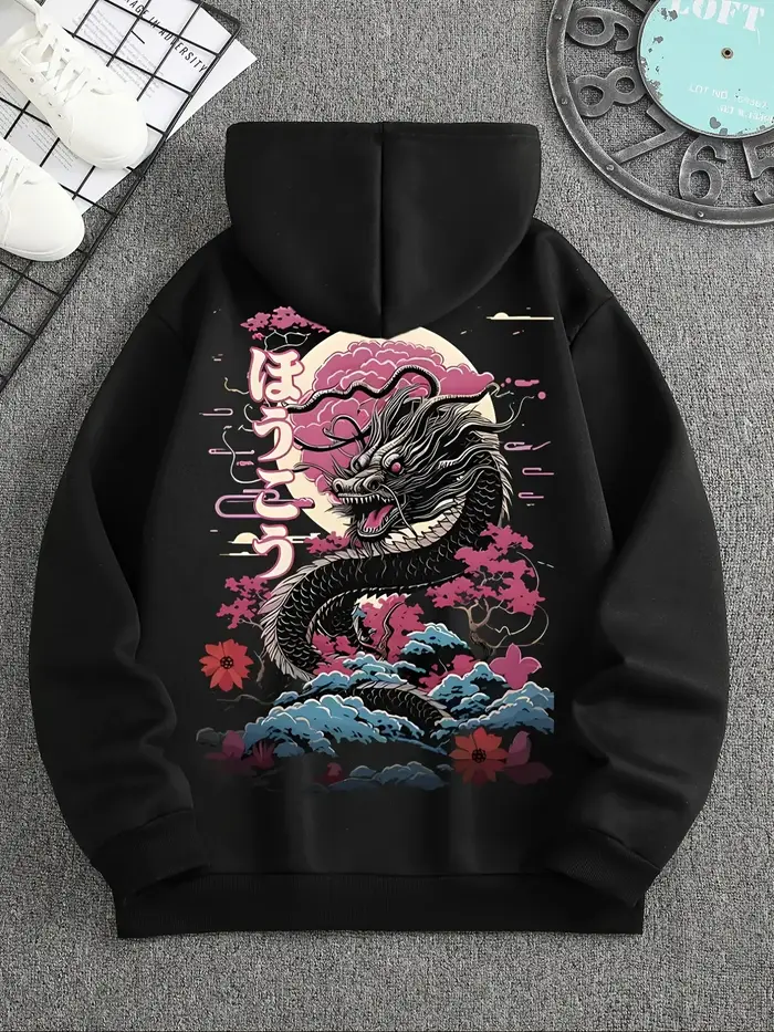 Sweat à capuche essentiel pour homme