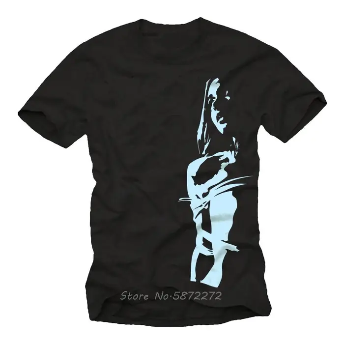 T-shirt de bondage sexy à la mode, sweat-shirt cool, vêtements de club de zoo, t-shirt New York Tatt