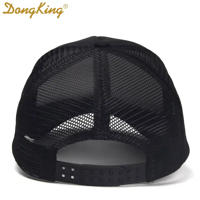 DongKing-Casquette de camionneur avec lettre imprimée