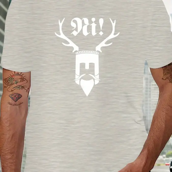 Hommes Monty Python saint Graal graphique T-Shirt blanc décontracté à manches courtes col rond T-Shi