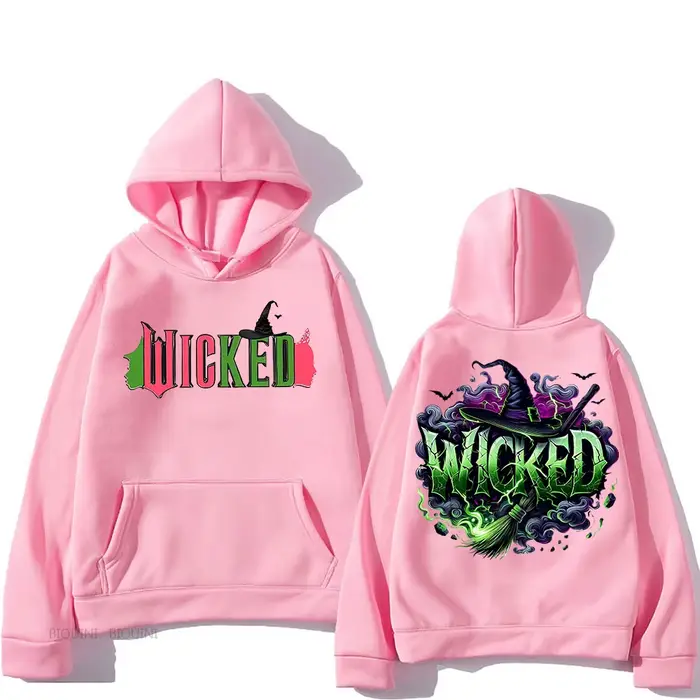Sweat à capuche imprimé graphique de film et de télévision classique