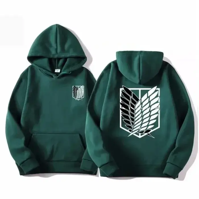 Attaque sur Titan hommes sweat à capuche Anime