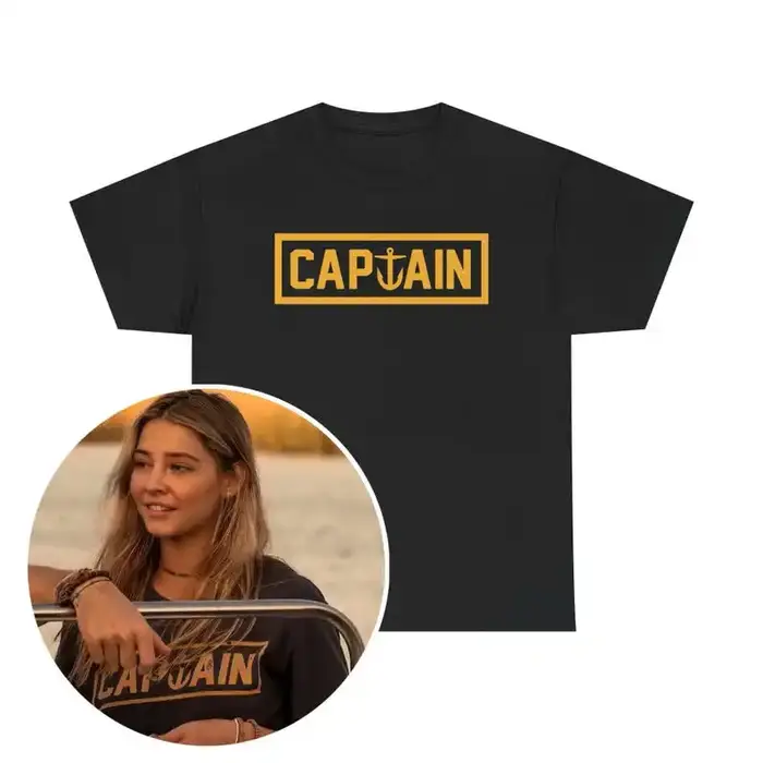 T-shirt en coton Captain Sarah Cameron de Outer Banks