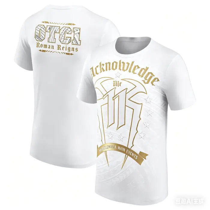 Nouveau modèle 2026 Roman Reigns – T-shirt décontracté oversize Y2K pour homme, respirant et tendanc