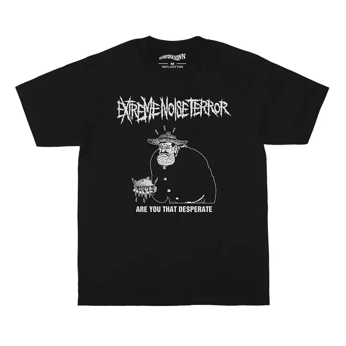 T-Shirt Extreme Noise Terror pour hommes, en coton, à manches courtes, en coton, pour hommes, Crust 