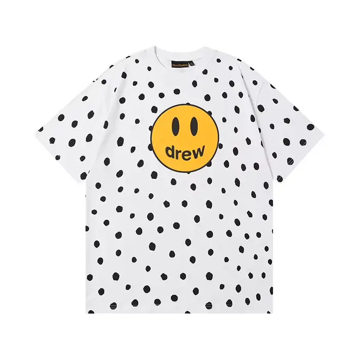 Drew House - Vente flash - Vêtements pour hommes - T-shirt imprimé avec logo - T-shirt à manches cou