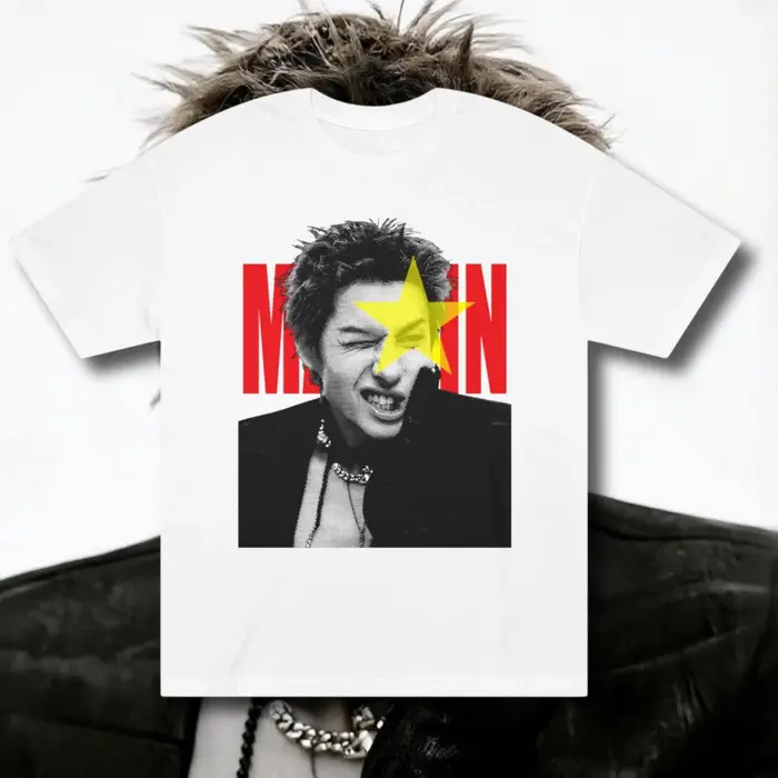 T-shirt Martin Cortis Kpop, musique pop coréenne, t-shirt ample, coupe oversize, imprimé graphique, 