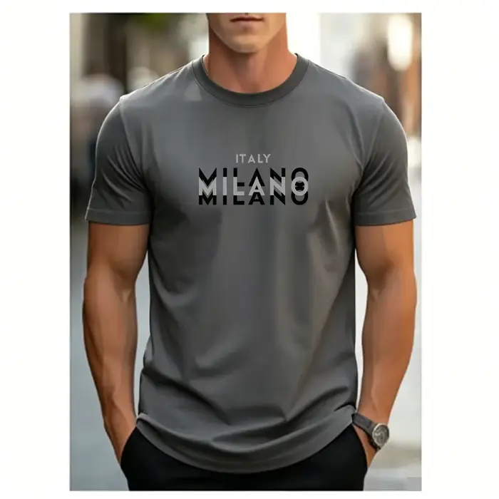 T-shirt décontracté pour homme d'été