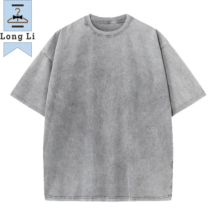Hip Hop T-shirt hommes mode coton Harajuku multicolore surdimensionné lavé