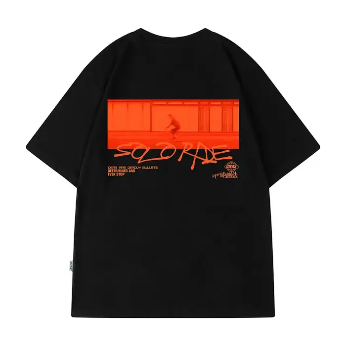 T-shirts amples à manches courtes pour hommes de marques de streetwear hip-hop