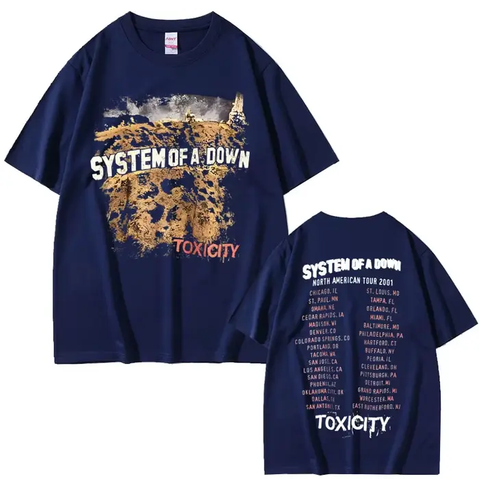 T-shirt Punk Rock pour hommes et femmes