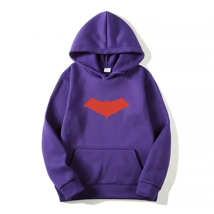 Popfunk-Sweats à capuche classiques Red Hood, Sweats à capuche Smile Hero, Manches longues, Champion