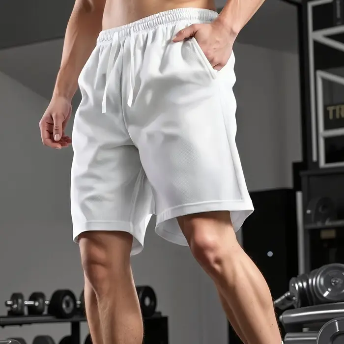 Shorts pour hommes de couleur unie, à la mode, adaptés à l'été, vêtements de style streetwear Y2K