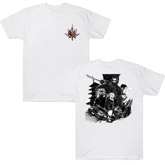 Eladio Carrión Rose Album t-shirt hommes femmes mode Hip Hop rue T-shirts décontracté ample surdimensionné hauts coton