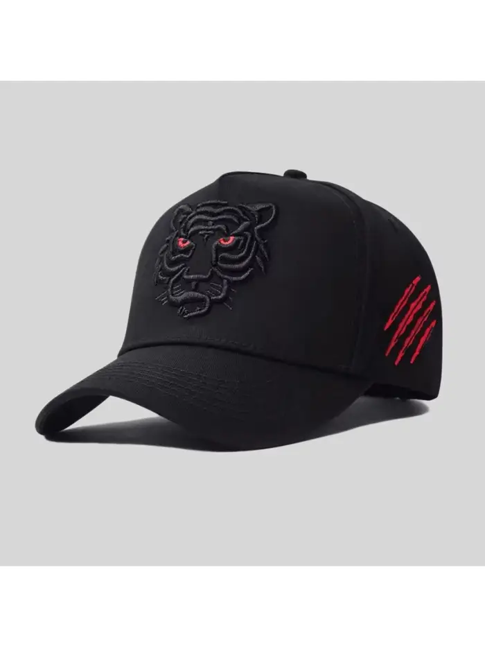 Casquette Trucker Snapback Black Tiger