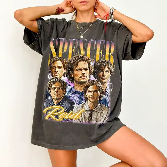 Chemise vintage des années 90 de Spencer Reid