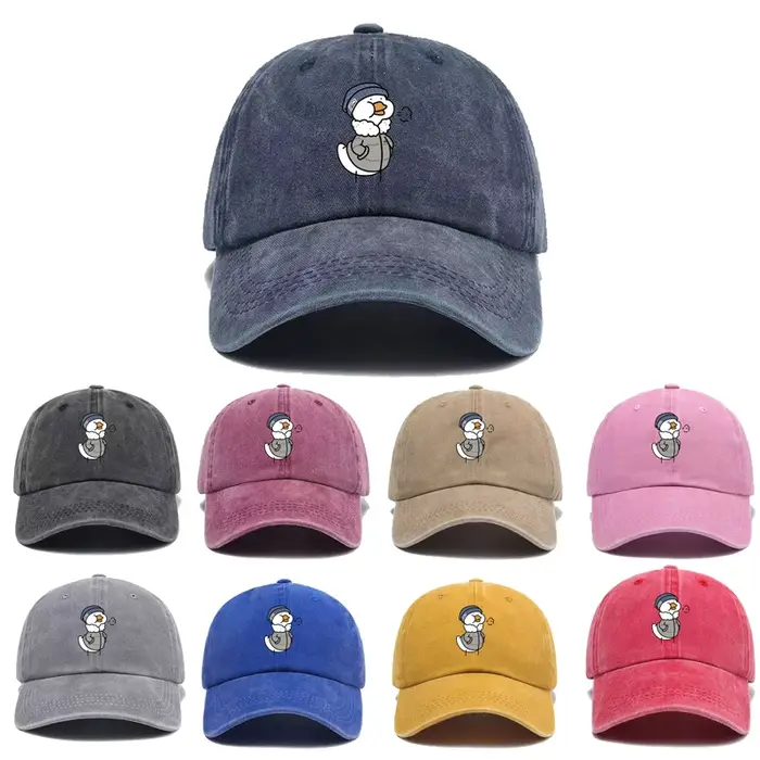 Sighing petit pingouin casquette dessin animé broderie