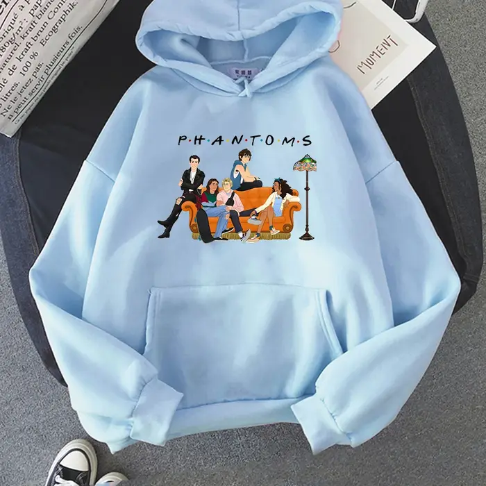 Sweats à capuche graphiques de dessin animé pour femmes