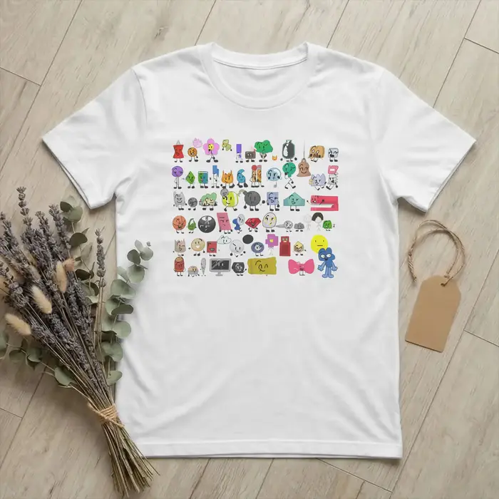 Loisirs BFDI bataille pour Dream Island T-Shirts hommes col rond coton