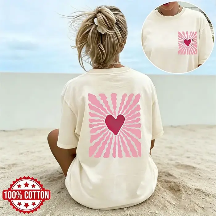 T-shirt en coton pour femme