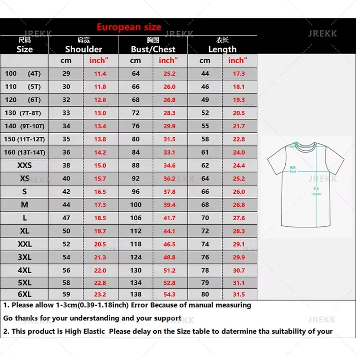T-shirt de sport imprimé en 3D pour hommes