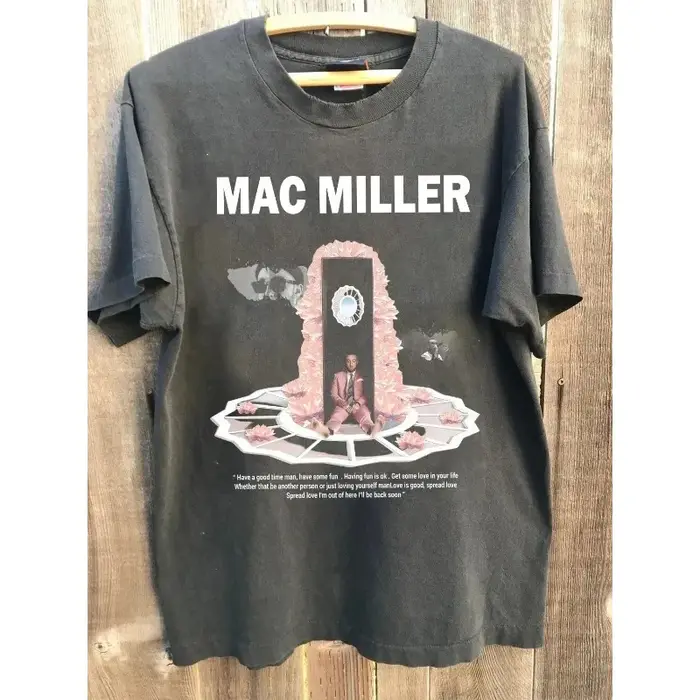 T-shirt rétro Mac Miller pour le printemps et l'été