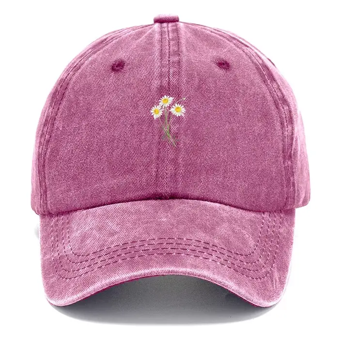 Casquette de Baseball en coton délavé Vintage