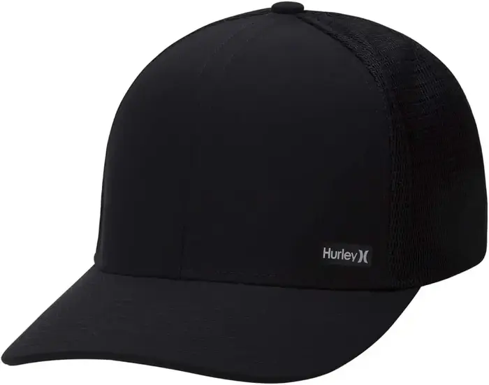 Casquettes pour hommes Hurley - Casquettes de baseball H2O-Dri League pour hommes avec fermeture sna