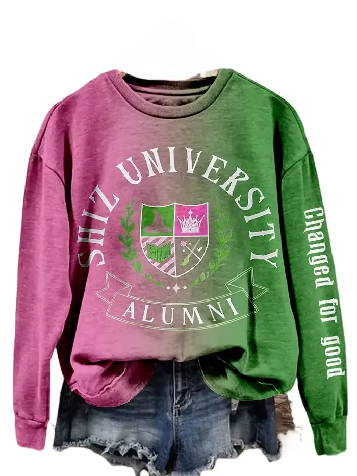 Sweat-shirt ras du cou nickel é pour hommes et femmes