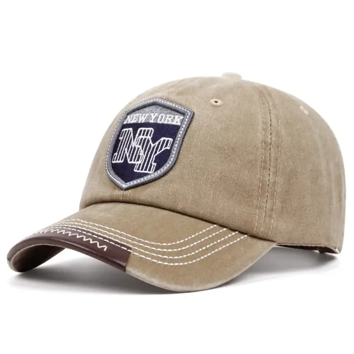 Casquette de baseball vintage brodée NY