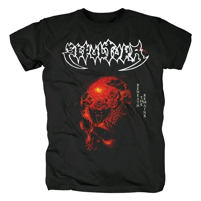 Sepultura Band noir coton rétro hommes T-Shirt unisexe nostalgique à manches courtes haut de rue élé