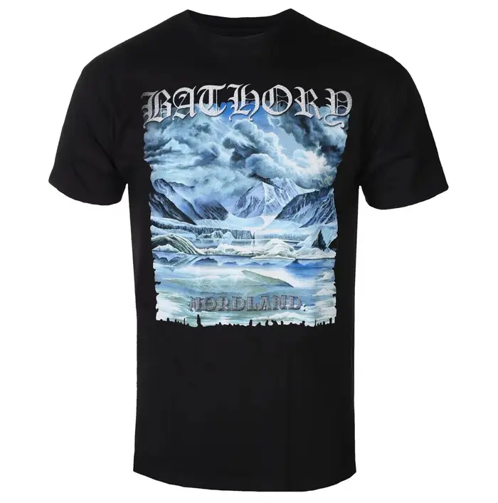 Bathory Nordland Rock Band T-Shirt hommes à manches courtes coton t-shirts Streetwear marque