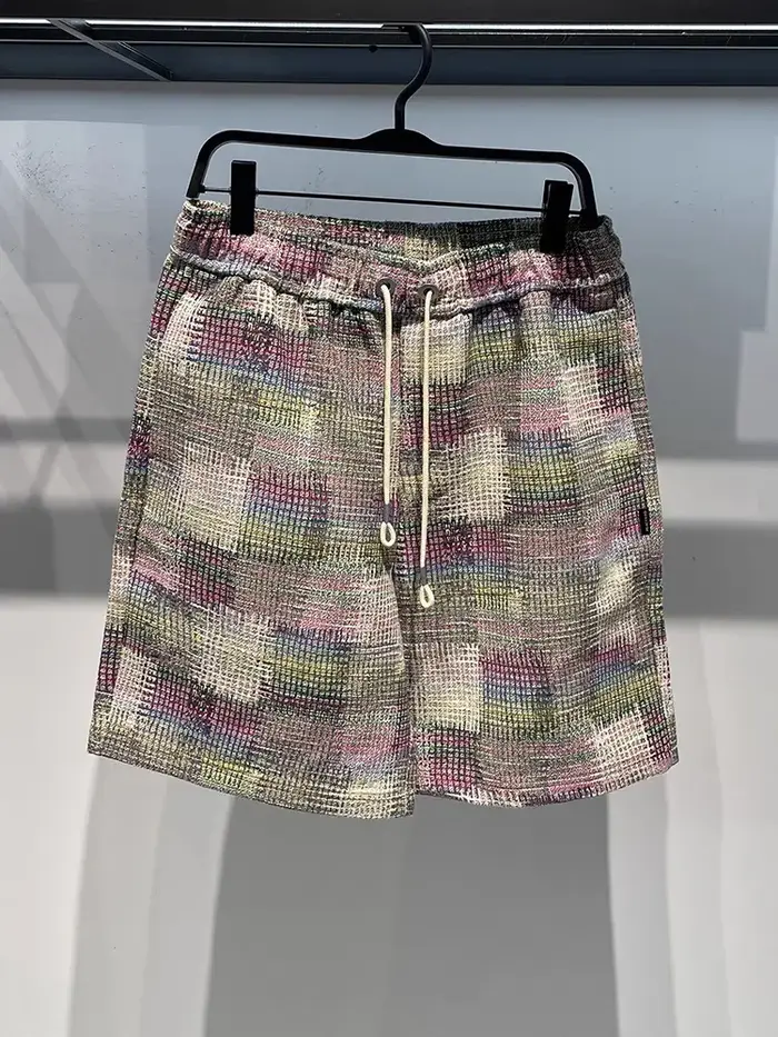 Shorts en tricot de haute qualité style streetwear pour homme