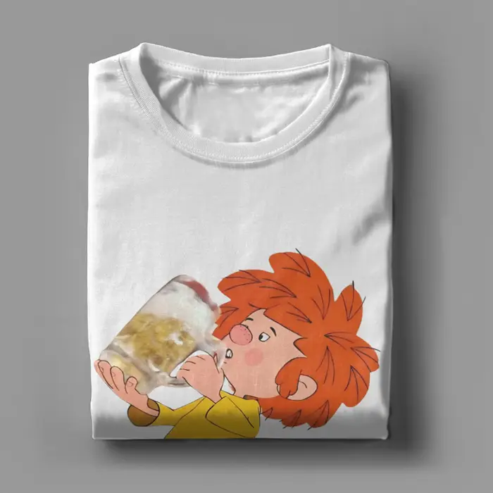 T-shirts pour hommes Pumuckl Drinks Beer