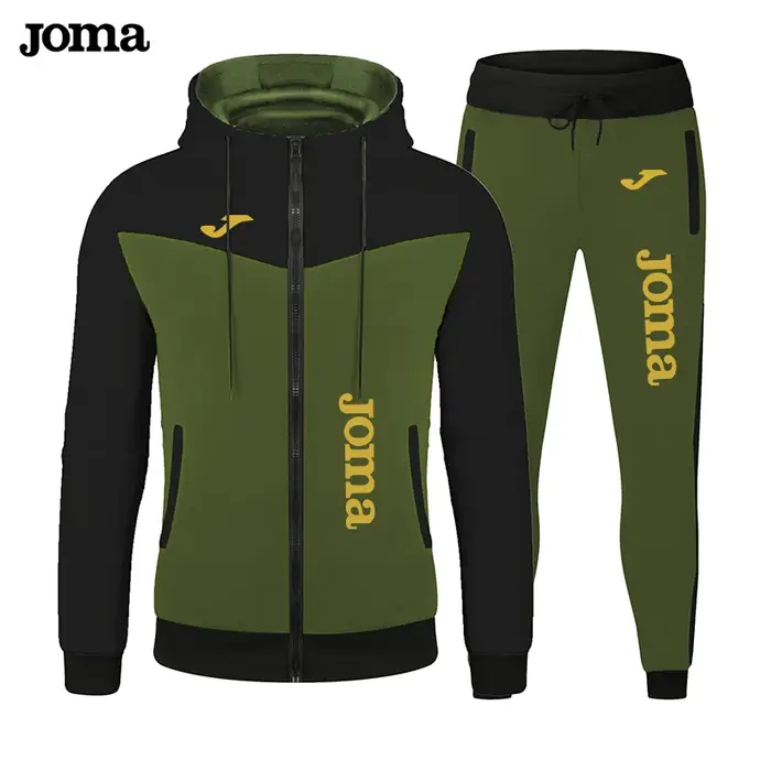 Ensemble pantalon et veste zippée unisexe Joma Trendy Color Block