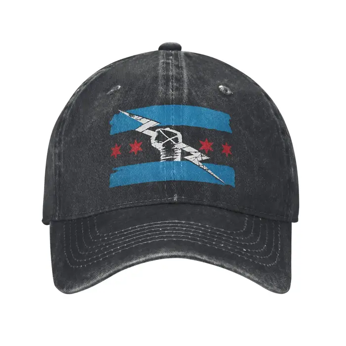 CM Punk survivant série hommes femmes casquettes de Baseball en coton en détresse chapeaux casquette Vintage activités