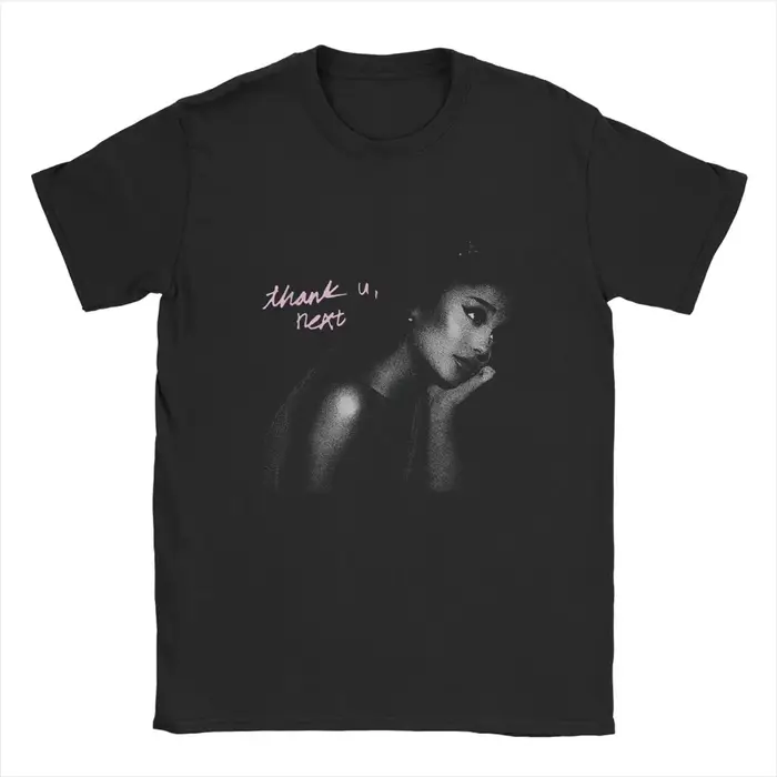 T-Shirt à Manches Courtes et Col Rond pour Homme, 100% Coton, avec Musique, Remerciement, Cadeau