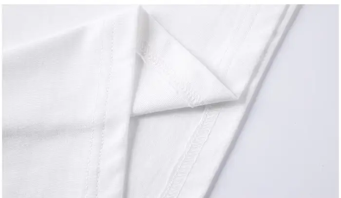 T-shirt en coton à impression numérique pour hommes