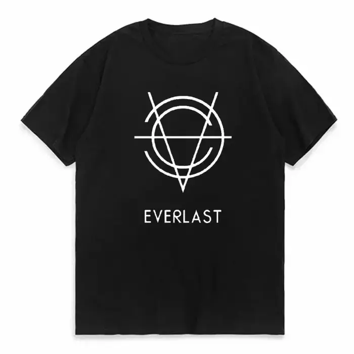 EVERLAST BOXING Logo T-shirt et col rond femme imprimé été