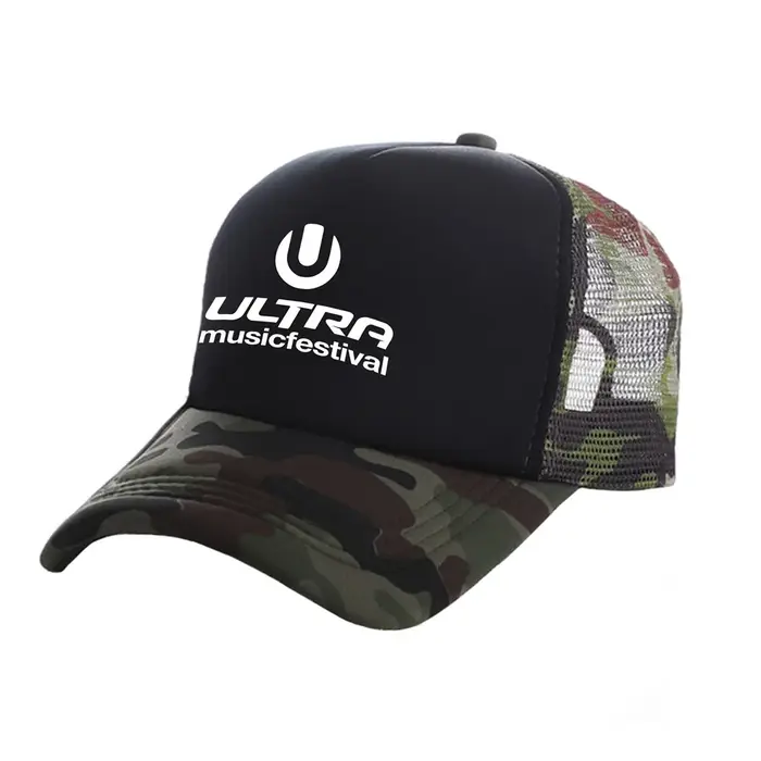 Casquette de camionneur Ultra Music Festival pour hommes et femmes