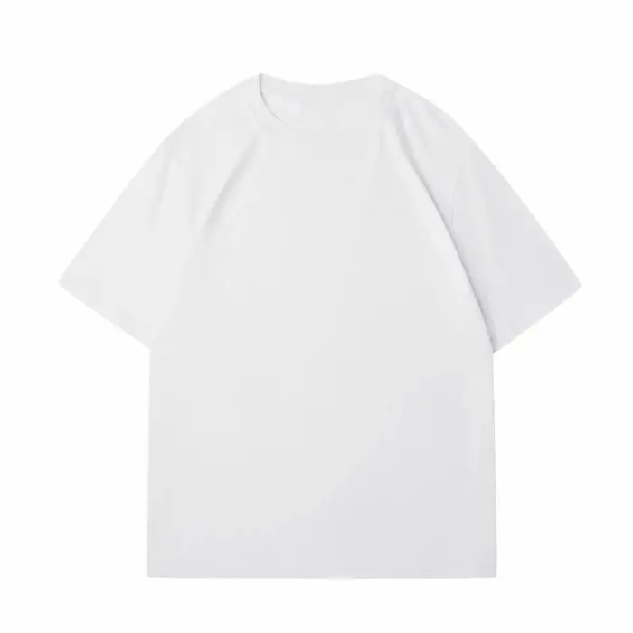 T-shirt d'été à manches courtes pour hommes, respirant, col rond, unisexe, en coton, vêtements de sp