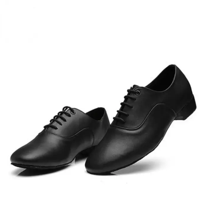 Baskets en cuir pour hommes, chaussures de danse latine pour hommes, salle de danse moderne, Tango, 