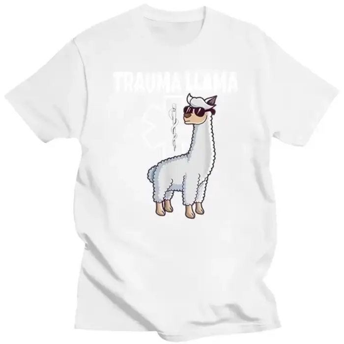 T-shirt à manches courtes imprimé dessin animé unisexe