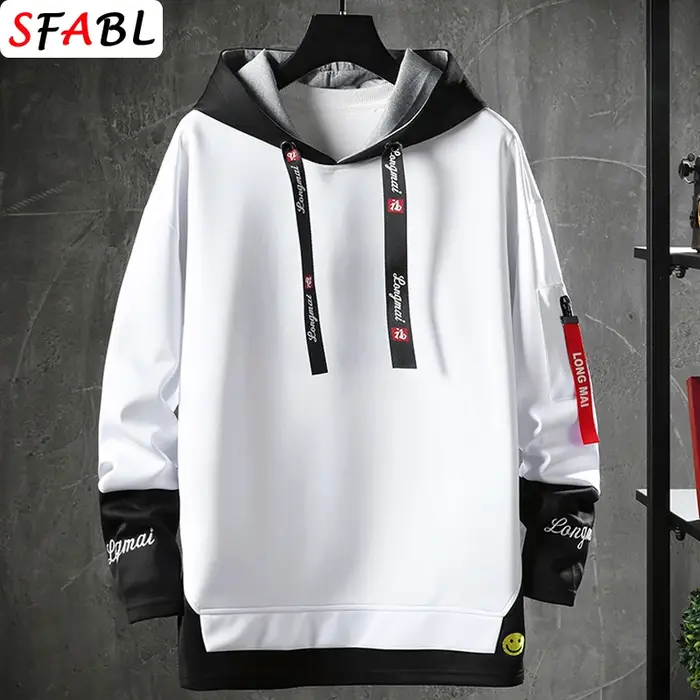 Nouvelle mode hommes sweats à capuche Hip Hop à capuche hommes sweats hommes haut Streetwear décontr