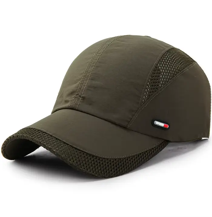 Casquette de baseball à séchage rapide – Chapeau de soleil réglable et évacuant l'humidité pour les sports de plein air et toutes saisons